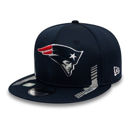 New Era New England Patriots NFL Sideline Home 9FIFTY Blue Cap 60178827 - Picture 1 of 3