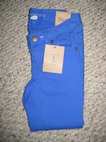 Lands End Girls 5 Pocket Pencil Leg Jean Lighthouse Blue Lands End Girls 5 Pocket Pencil Leg Jean Lighthouse Blue