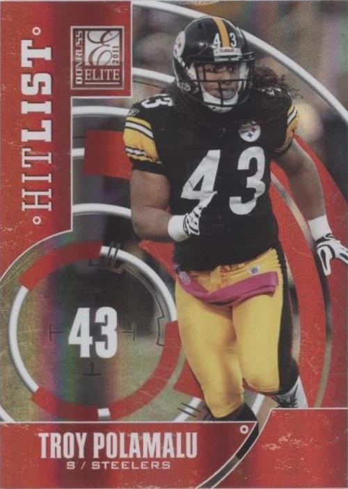 2011 Donruss Elite Troy Polamalu #24 - 1 of 2