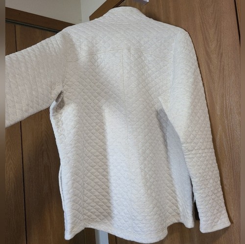 Duluth Stepp Sweatshirt Pullover Gr. XL grau creme Druckknöpfe klassisch warm - Bild 5 von 10