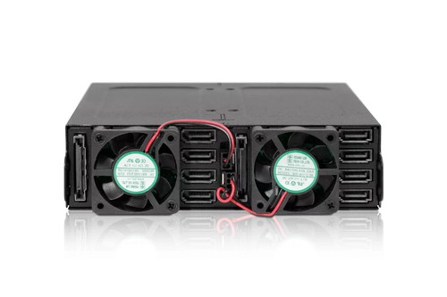 New ICY DOCK MB998SK-B 8 Bay 2.5" SATA SAS HDD SSD Backplane Cage - Picture 2 of 6