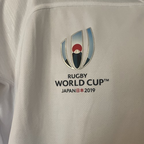 Large Rugby Union 2019 World Cup Japan Canterbury Home Slim Fit Rare - Picture 2 of 7