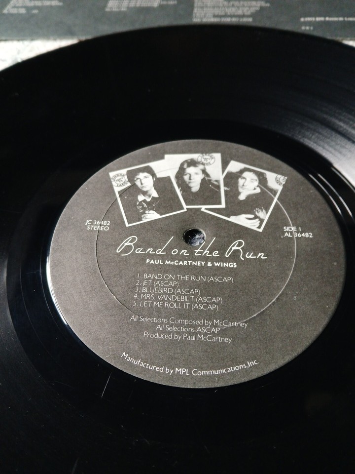 Wings Band On The Run LP Album Vinyl Record. Play Tested. eBay