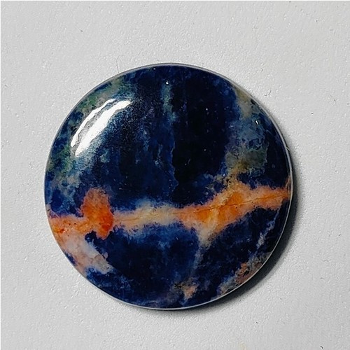 Sodalita Natural Rosa Sodalita Cabujón Piedras Preciosas Sueltas Joyería 40 Cts. ME-11244 - Imagen 1 de 3