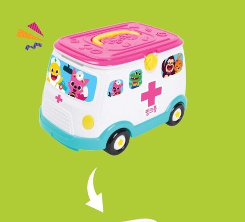 PINKFONG 911 Ambulance Car Hospital Play Toy Role Play Kids Baby - Picture 8 of 12