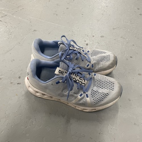 On Cloudsurfer Womens Blue Running Walking Gym Sneaker Trainer Cushion Size W9.5 - Picture 3 of 8