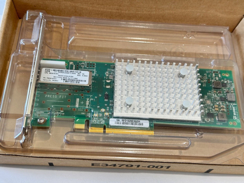 HP QLE2690-HP Single Port 16Gb HBA SN1100Q 853010-001 No SFPs High Profile - Picture 2 of 4