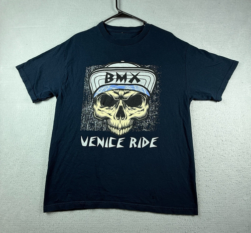 BMX Goonies T-Shirt Herren Large blau Venice Ride Tee - Bild 1 von 5
