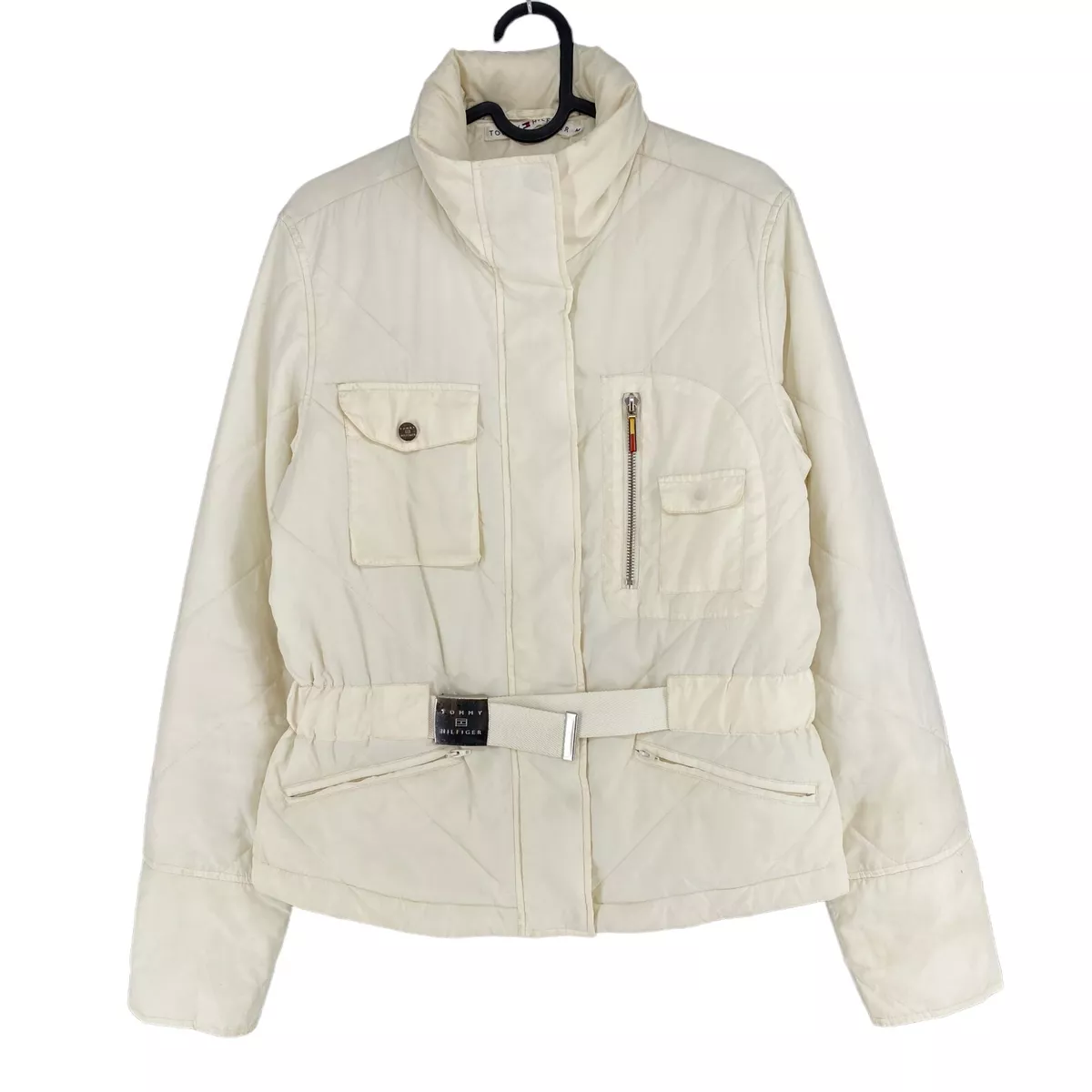Hilfiger jacket deals white