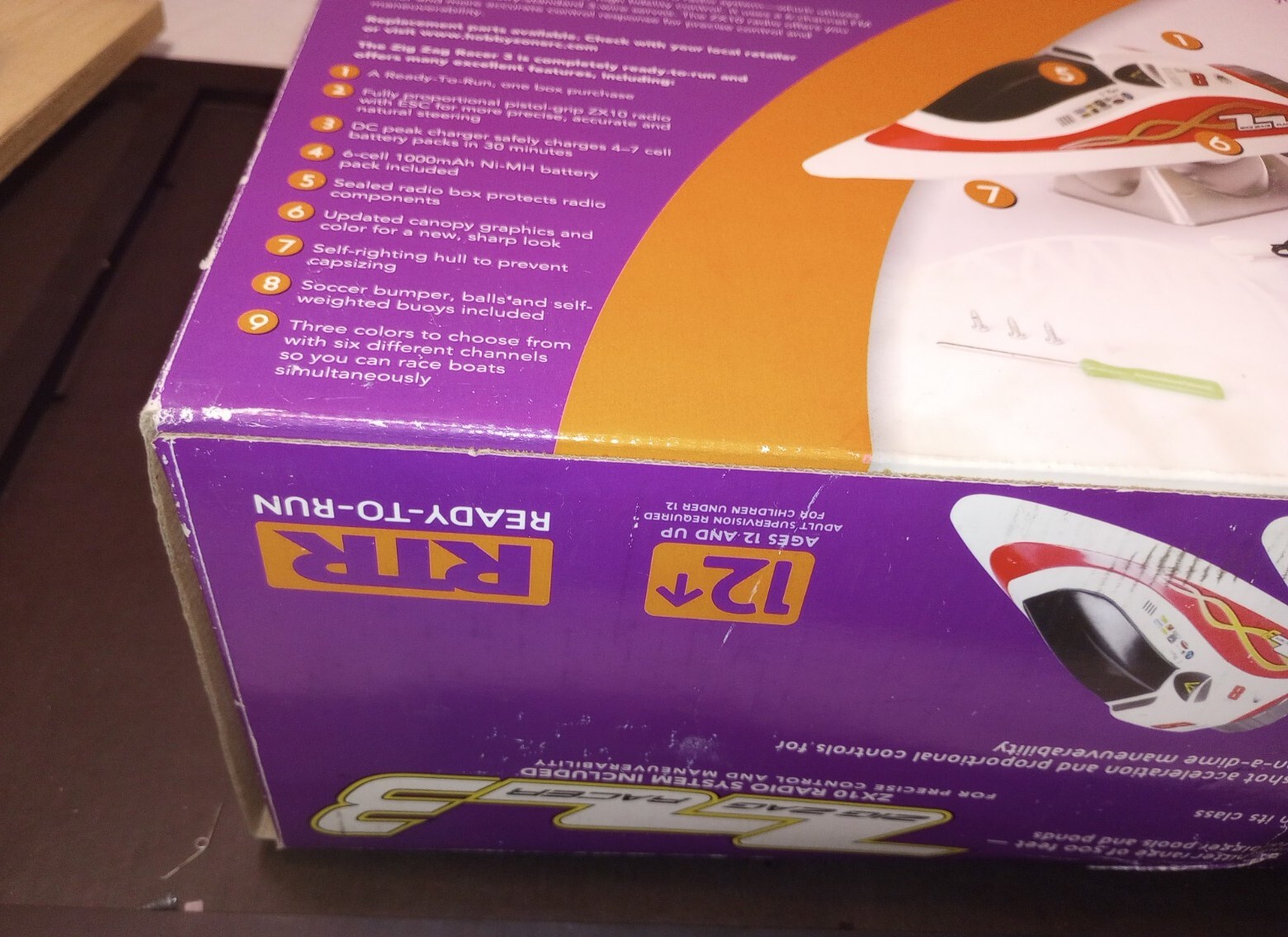 Hobbyzone Zig Zag Racer 3 Complete Tested Works! eBay