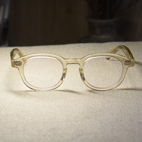 Vintage glasses frames men new yellow acetate glasses johnny depp eyeglasses - Picture 4 of 7