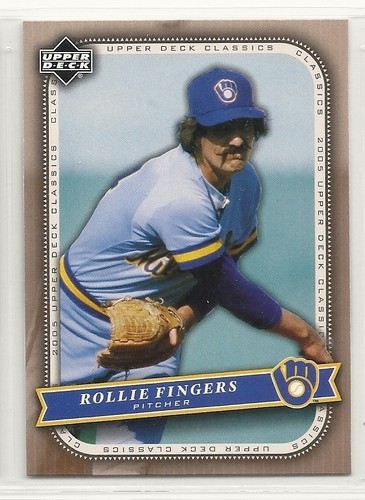 2005 Upper Deck Classics - #84 - Rollie Fingers - Milwaukee Brewers - 第 1/1 張圖片