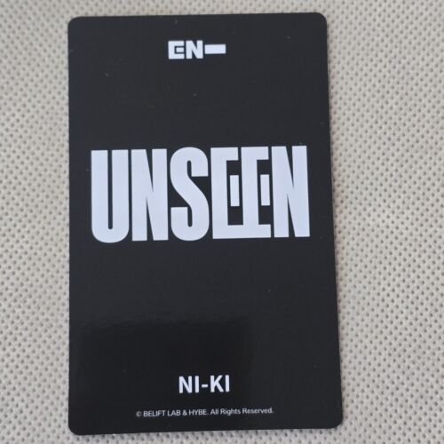 ENHYPEN HYBE INSIGHT "UNSEEN" ENHYPEN AUSSTELLUNG POP-UP MERCH - ZUFÄLLIGE FOTOKARTE - Bild 110 von 114