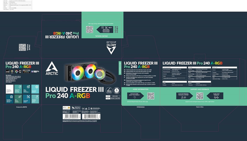Liquid Freezer III Pro 240 A-RGB - 240 Mm AIO CPU Cooler, Water Cooling, 38 Mm R - Afbeelding 10 van 12