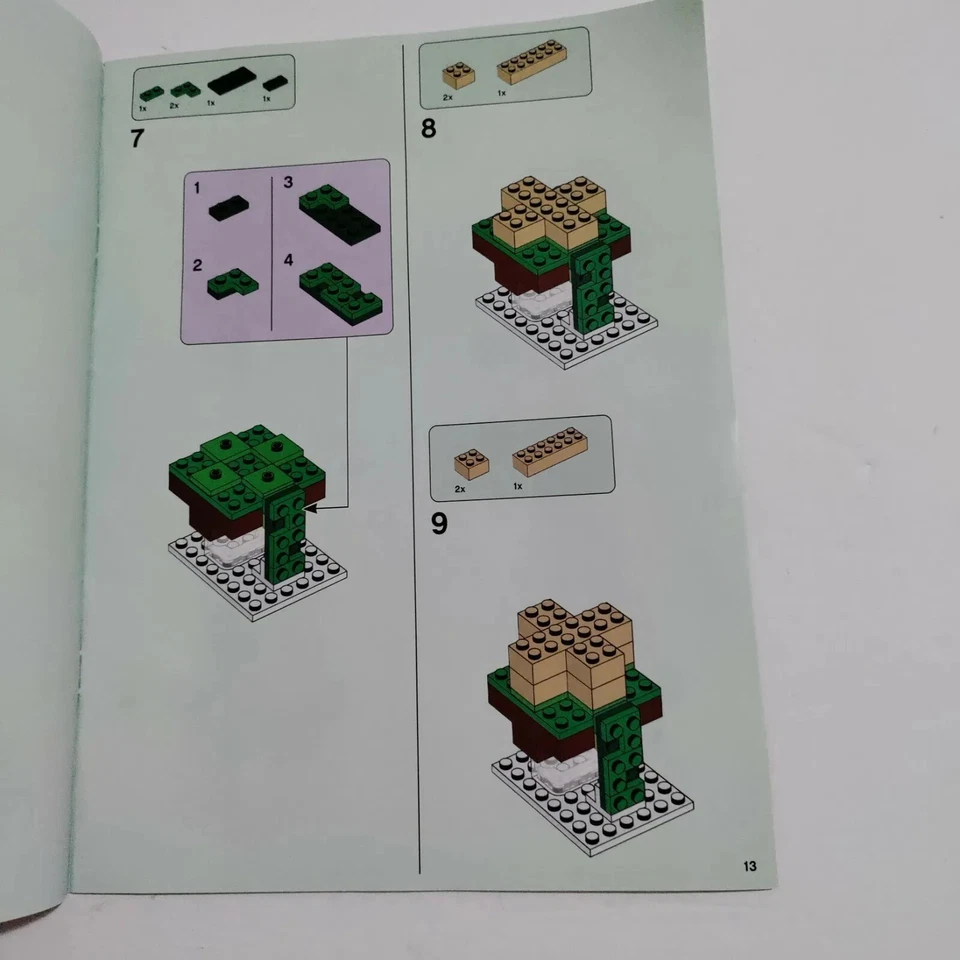 LEGO Minecraft The Sky Tower 21173 Instructions Manual Booklet ONLY - No Bricks - Image 3 of 4