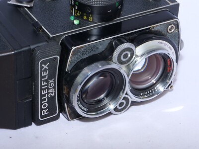 【良品】ROLLEIFLEX2.8Planar 80 Near MINT】 Rolleiflex 2.8F White Face Planar 80mm f2.8 TLR