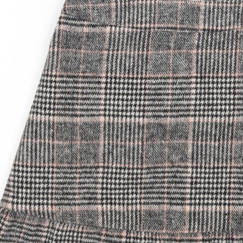 F&F Girls Multicoloured Check Polyester Blend Mini Skirt Size 6-7 Years Regular - Picture 11 of 12