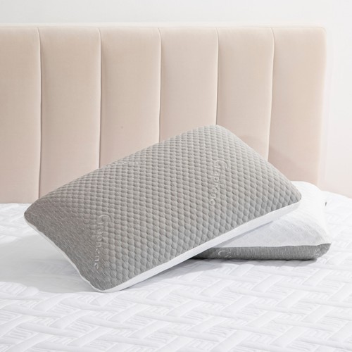 2PCS Dual Cooling/Graphene Memory Foam Bed Pillow Sleep Anti Bacterial - Picture 3 of 7