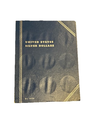 United States Silver Dollar Whitman Coin Album #9025
