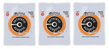 Martin MA540FX Tommy Emmanuel Flex Core Acoustic Strings Light 12-54 (3-Pack)