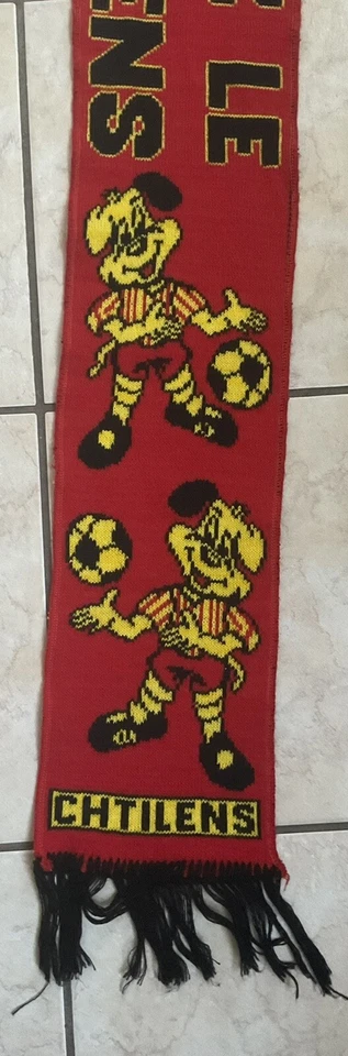 ★★★ Echarpe ALLEZ LE R.C LENS / CHTILENS★★★ - Photo 2/2