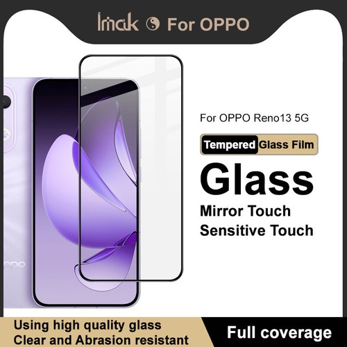 IMAK For OPPO Reno 13 5G HD Smooth Full Coverage Transparent Tempered Glass Film - Picture 11 of 13