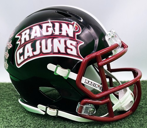 CASCO DE FÚTBOL AMERICANO PERSONALIZADO RIDDELL SPEED MINI - LOUISIANA RAGIN CAJUNS