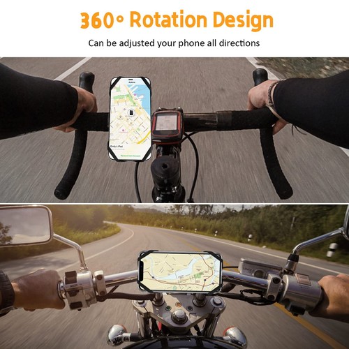 Support téléphone vélo Universel 360° Rotation Réglable Porte pour Guidons de... - Photo 5 sur 8
