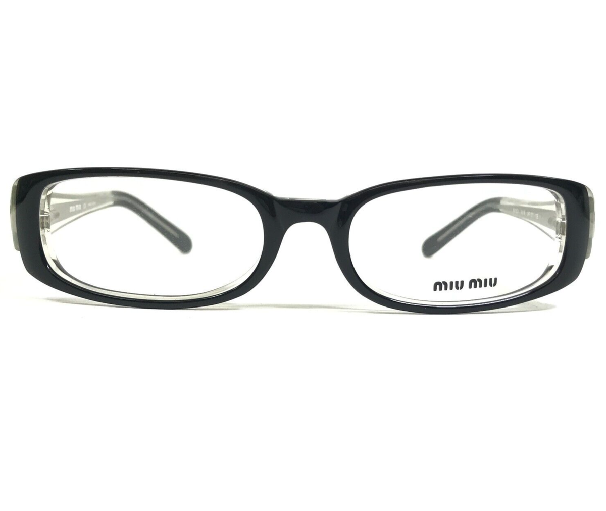 DEUXIEME CLASSE - myumyu* Miu Miu Eyeglasses Frames MU12CV 2AF-1O1 Black Clear