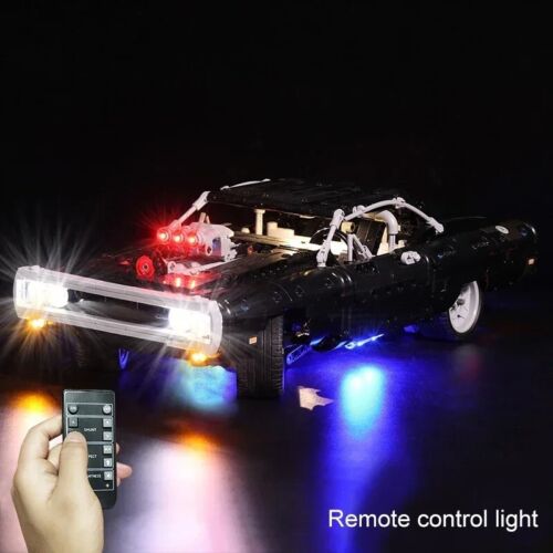 1077 Piece Technical Dodge Charger Racing Car Building Blocks Fast and Furious - Picture 9 of 9