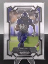 2024 Prizm DP EMANI BAILEY Rookie Card 158 TCU/Carolina Panthers RC