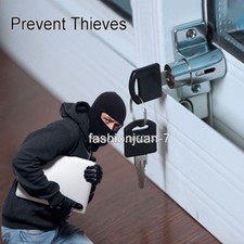 2PCS Zinc Alloy Sliding Door Window Locks Prevent Child Open Window Limit Locks