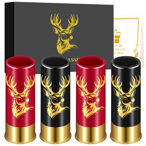 2pcs/4pcs Unique Deer Elk Design Shot Cups Plastic Shot Glasses Small Wine Cup - Picture 18 of 18