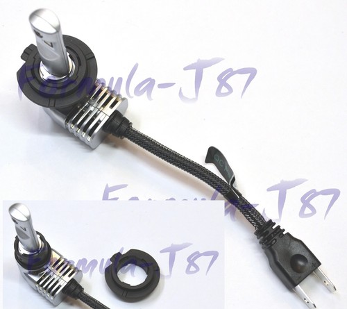 LED Kit M 60W H7 6000K White Two Bulbs Head Light High Beam Replacement Upgrade - Picture 4 of 12