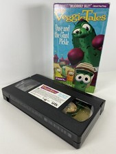 VeggieTales  Dave And The Giant Pickle (VHS, 1998) A lesson in Self-Esteem