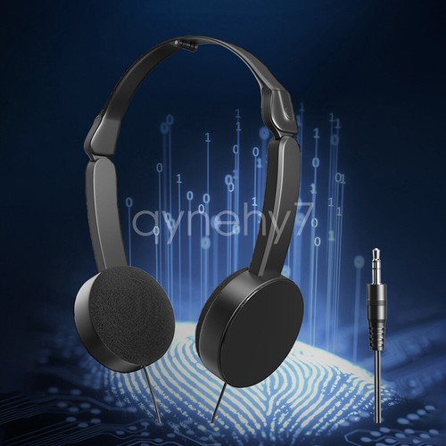 Wired Headphones 3.5mm Over Ear Headset Stereo for MP3/Mobile Phone/Tablet PC - Picture 13 of 23
