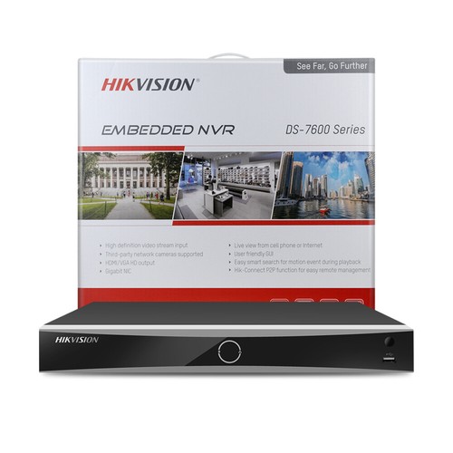 HIK AcuSense 12MP 8CH 8POE 4K 2SATA NVR DS-7608NXI-I2/8P/S CCTV  Video Recorder - Picture 6 of 12