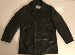 SCHOTT 740N PEA JACKET SIZE USA 38 USA / FRANCE M- ORIGINAL VINTAGE 90's
