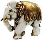 Resin Elephant Statue Showpiece For Home Decor Feng Shui & Vastu Gifts 7'' Inch