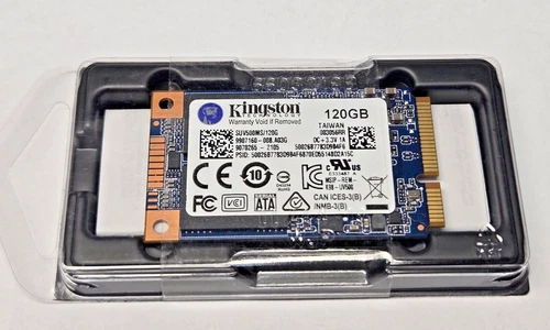 Kingston SUV500MS/120G 120GB mSATA Internal Solid State Drive NEW Sealed!