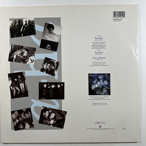 a-ha “Touchy! (Go-Go Mix) / Hurry Home LP/Warner Bros.1988 UK 12" Single (VG+) - Picture 2 of 5