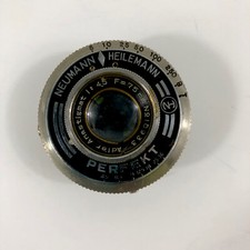 1940's Neumann and Heilemann Perfekt Japanese Camera Lens adjustable