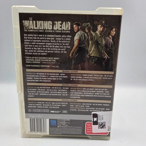 The Walking Dead : Season 1-3 | Boxset (Box Set Box Set, DVD, 2013) R4 - Picture 3 of 3