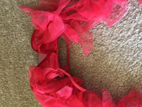 Women's Red Devil Costume with wings size Small - Picture 12 of 12