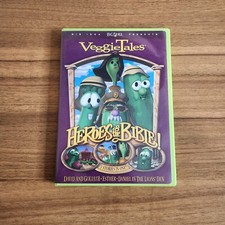 VeggieTales: Heroes of the Bible: Lions, Shepherds & Queens (DVD 2002) W/Insert