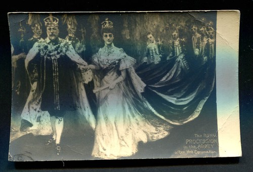 Great Britain : Postal card - London - Procession in the Abbey - from 1903 used