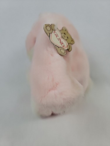 Vtg 1982 Gund Heather Too Pink & White Bunny Rabbit Stuffed Animal Plush 3533 8” - Picture 6 of 11