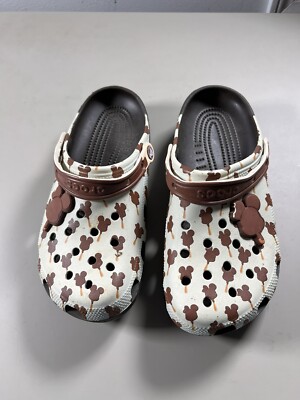 Disney Parks 2022 Mickey Mouse Ice Cream Bar Crocs Clogs