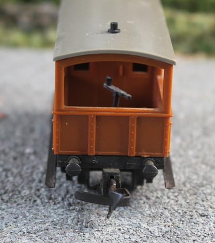 Triang OO 1:76 R.124 W.R. Brown Brake Van Fair to good FNQHobbys MT910 - Picture 5 of 11