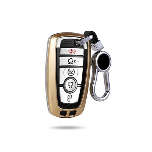 ABS Remote Smart Car Key Fob Shell Cover Keychain For Ford Mustang F-150 Fusion - Foto 3 di 14
